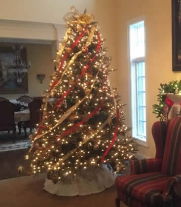 chriast tree decorators leesburg